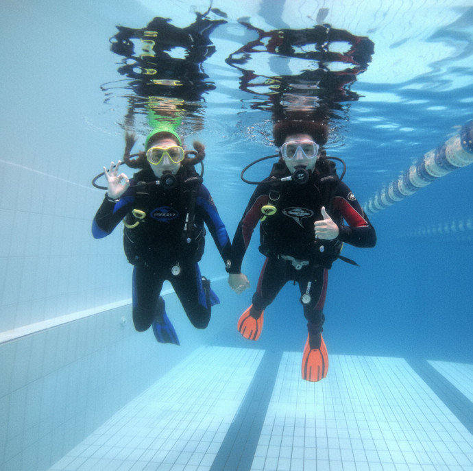 Дайвинг пробное погружение в Москве