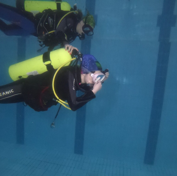 Дайвинг пробное погружение в Москве