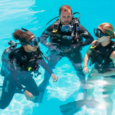 Дайвинг пробное погружение в Москве