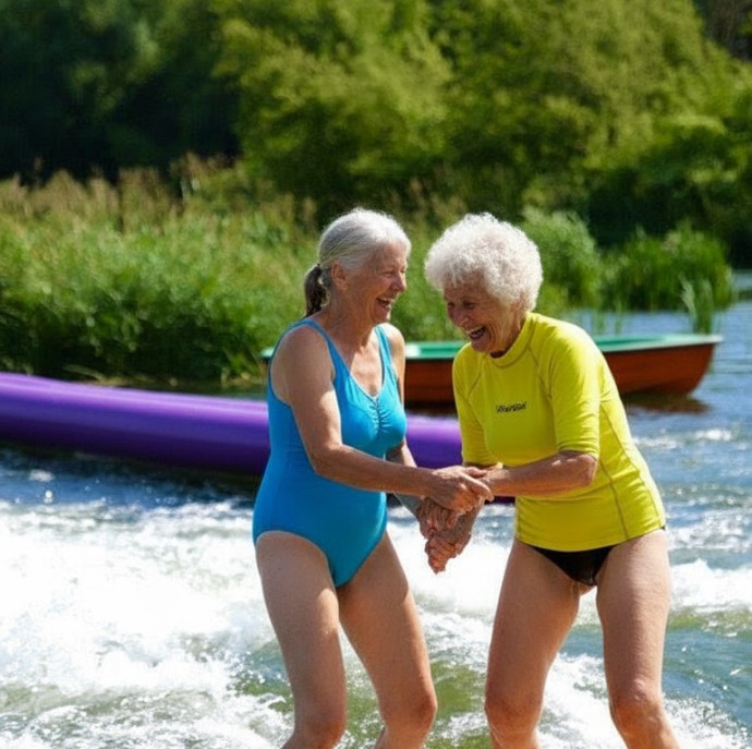 Урок речного серфинга на реке ДОН в Москве