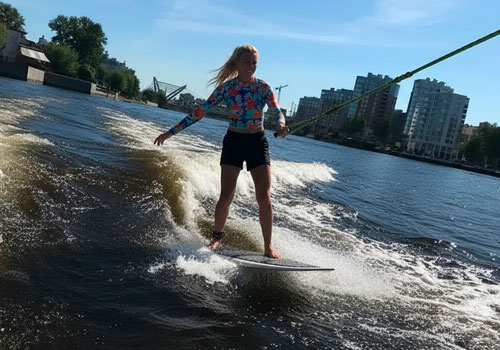 Вейксерфинг в Москве