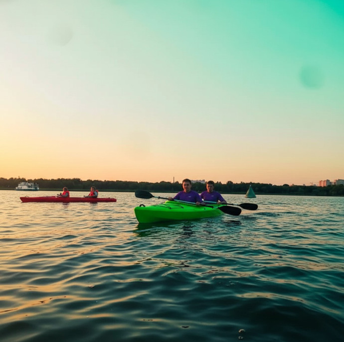Сплав на байдарках в Верховье Дона Раздорская-Мелиховская в Москве