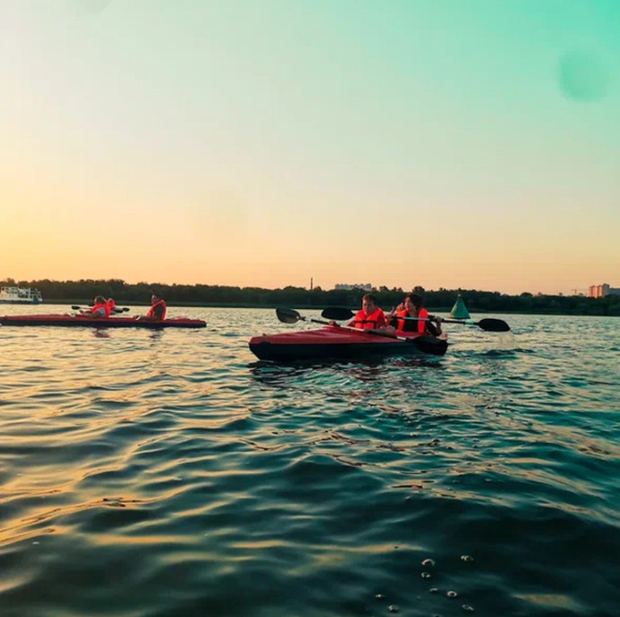 Сплав на байдарках в Верховье Дона Раздорская-Мелиховская в Москве