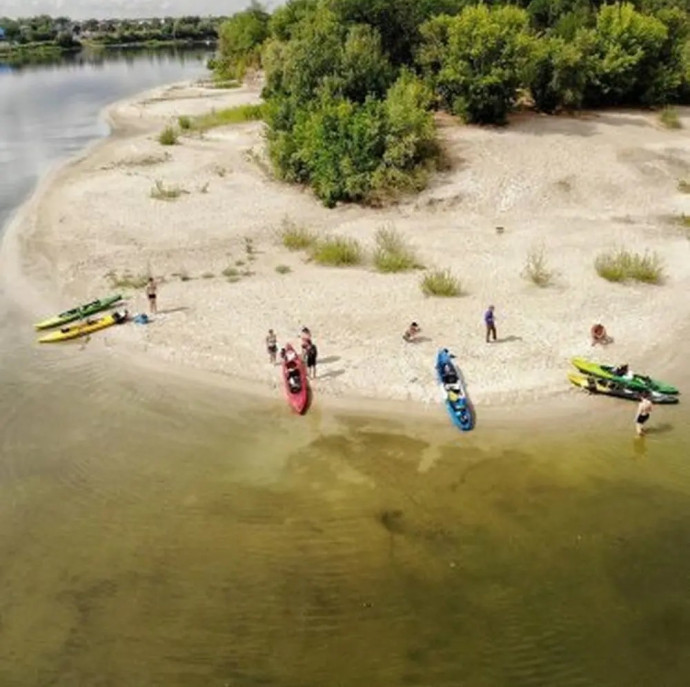 Сплав на байдарках в Раздорской - вокруг острова Поречный в Москве