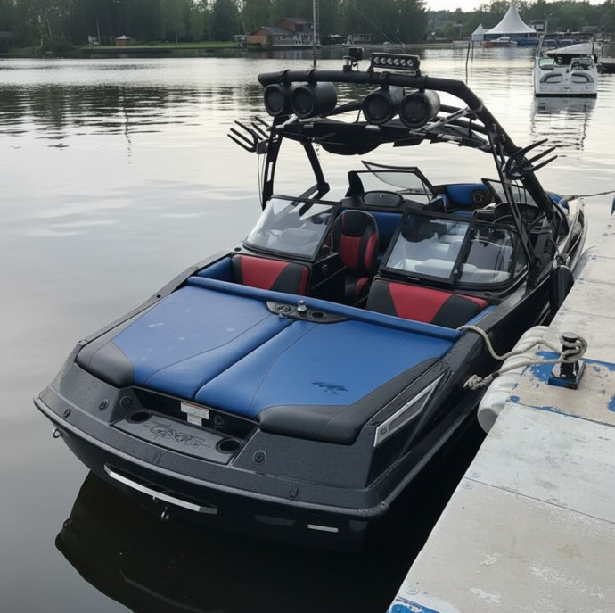 Прогулка на катере Malibu Axis в Москве