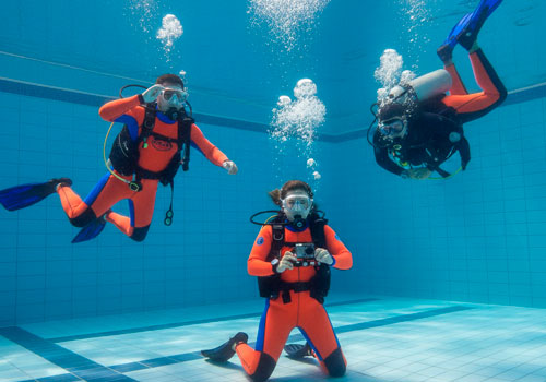 Начальный курс дайвинга PADI Open Water Diver (referral) в бассейне в Москве