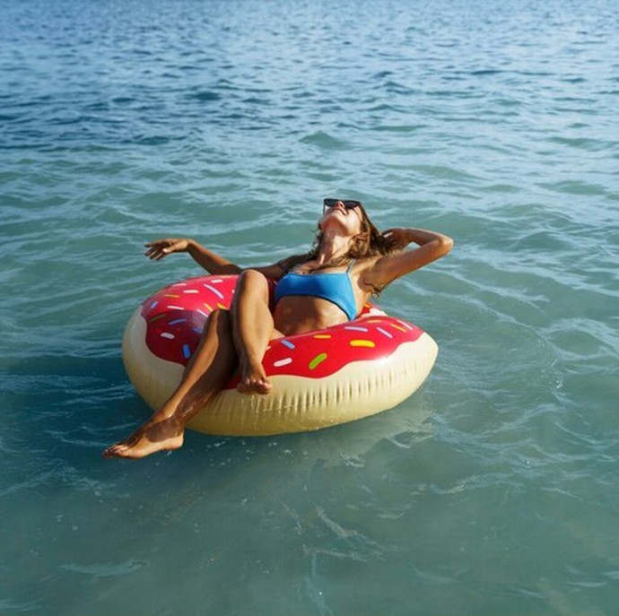 Катание на ватрушке в Москве