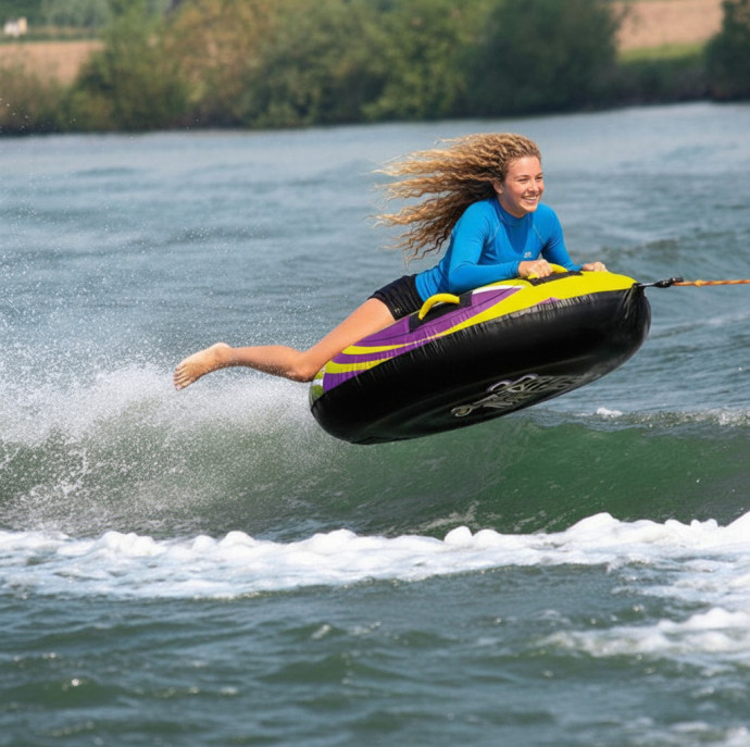 Катание на ватрушке в Москве