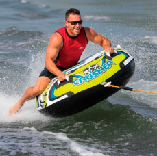 Катание на ватрушке в Москве