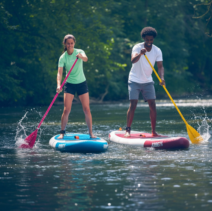Прогулка на Sup-серфе в Москве