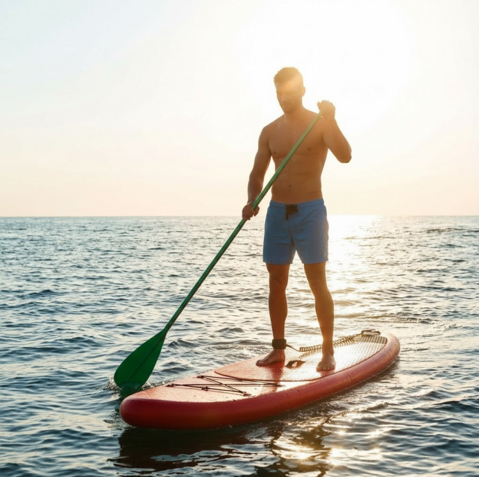 Прогулка на Sup-серфе в Москве