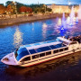 Речная прогулка на теплоходе в Москве