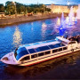Речная прогулка на теплоходе в Москве