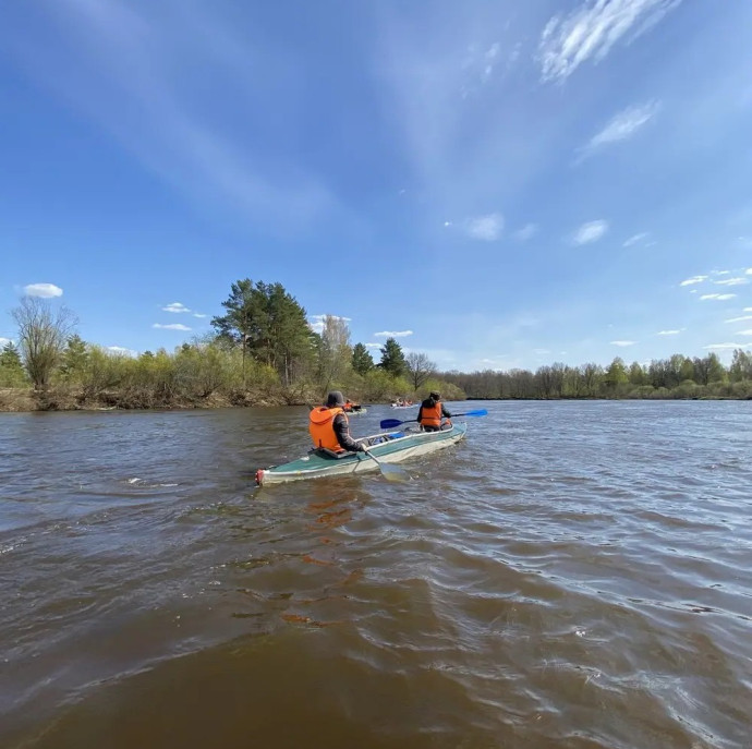 Сплав по реке на байдарке 2-х дневный маршрут в Москве