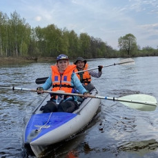 Сплав по реке на байдарке 2-х дневный маршрут в Москве