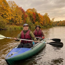 Сплав по реке на байдарке 2-х дневный маршрут в Москве