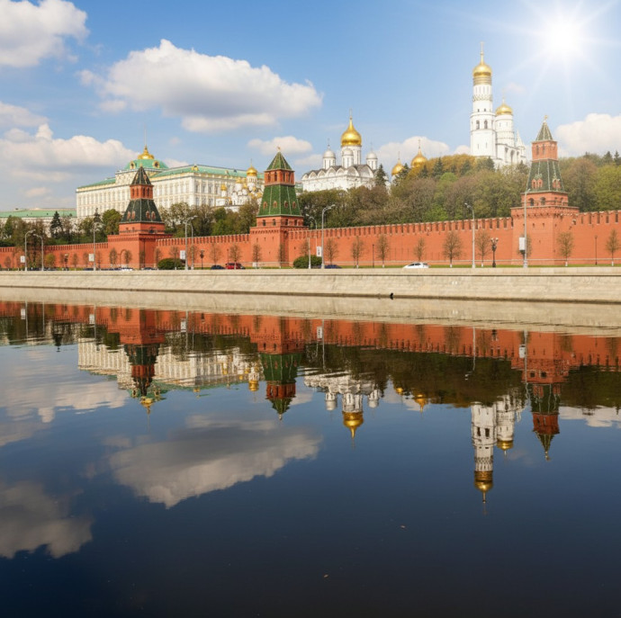 Прогулка на катере в Москве