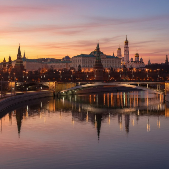 Прогулка на катере в Москве