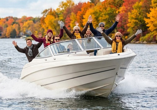 Прогулка на катере в Москве