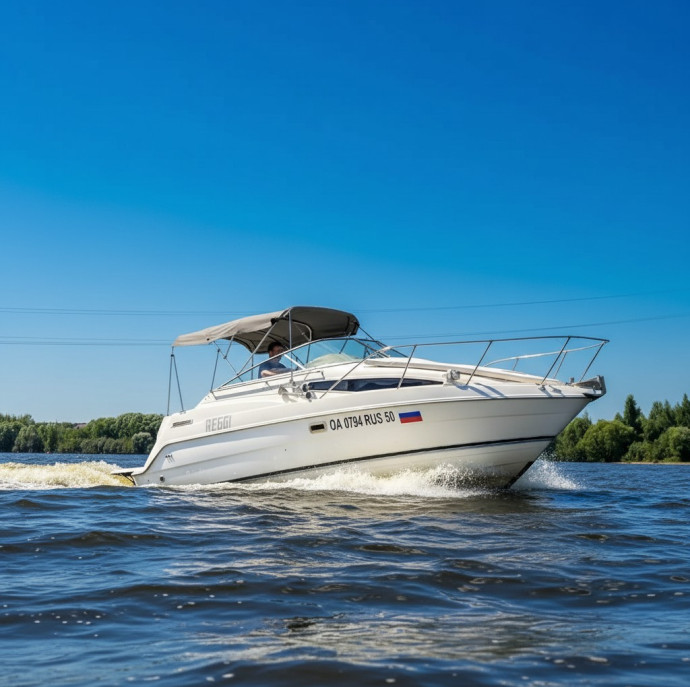 Семейная прогулка на яхте в Москве