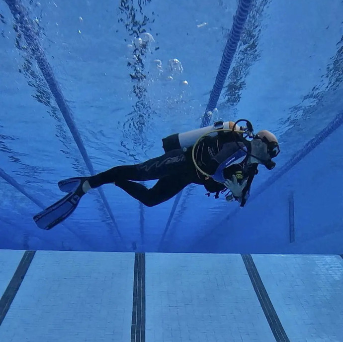 Дайвинг погружение в бассейне в Москве