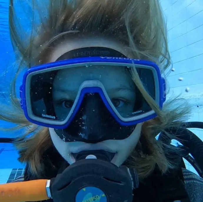 Дайвинг погружение в бассейне в Москве