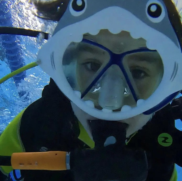 Дайвинг погружение в бассейне в Москве