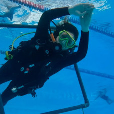 Дайвинг погружение в бассейне в Москве