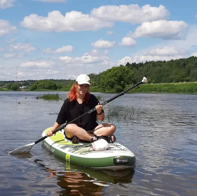 Прогулка на сапборде в Москве