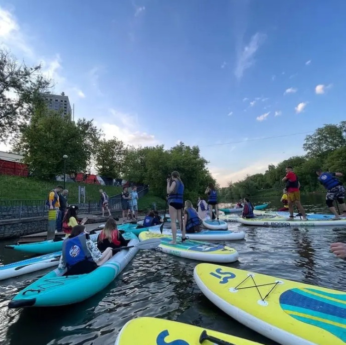 Прокат SUP-серфа в Москве