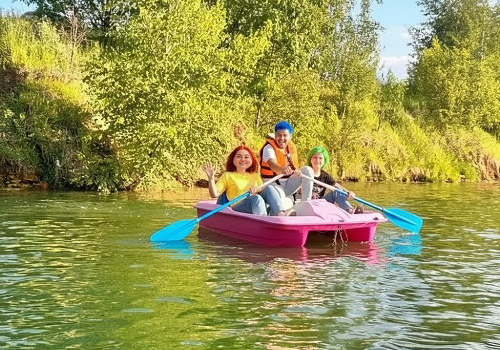 Прогулка на катамаране в Москве