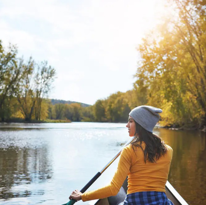 Прогулка на лодке в Москве
