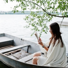 Прогулка на лодке в Москве