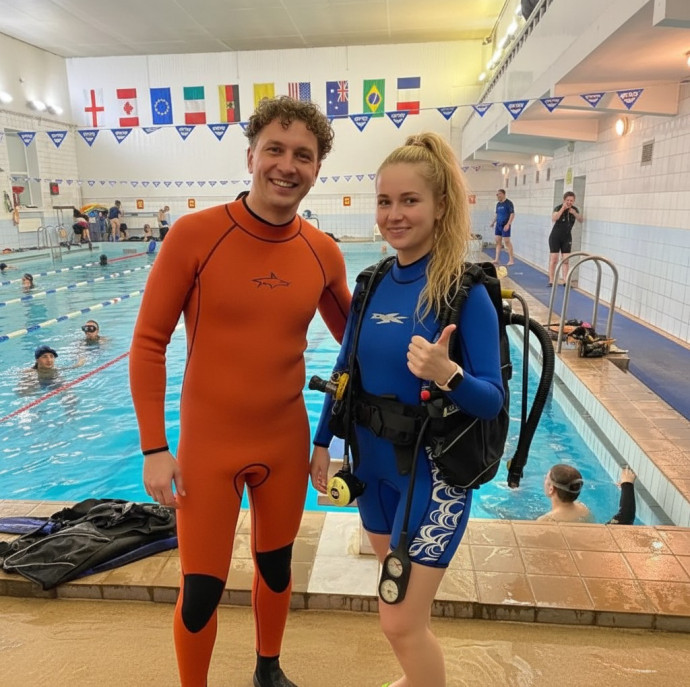 Пробное погружение с выдачей сертификата в Москве