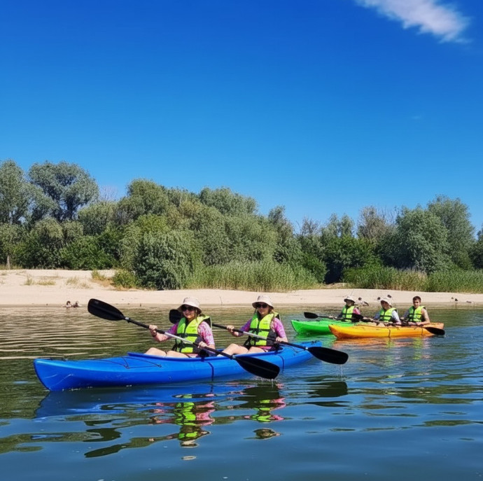 Сплав на байдарках в верховье Дона Кочетовская-Раздорская в Москве