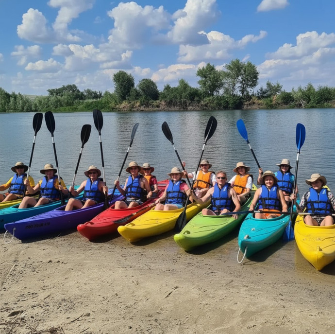 Сплав на байдарках в верховье Дона Кочетовская-Раздорская в Москве