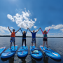SUP прогулка для начинающих в Москве