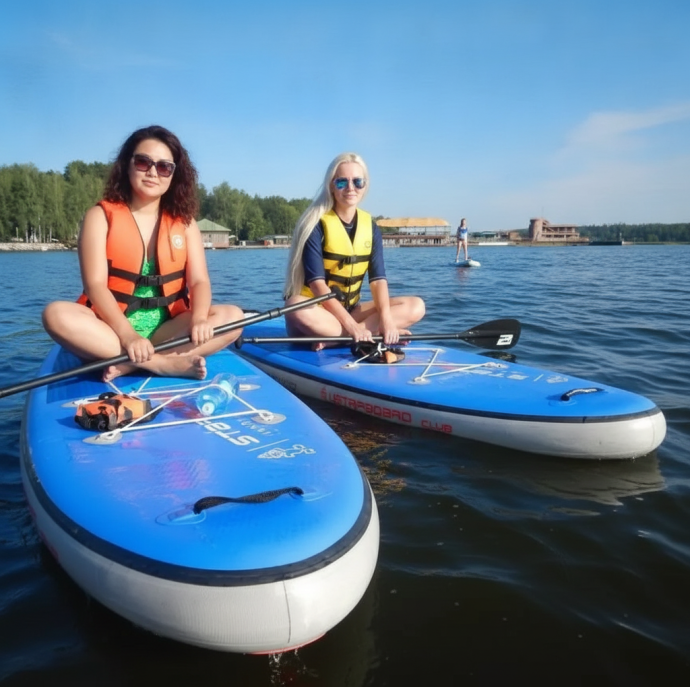 SUP прогулка для начинающих в Москве