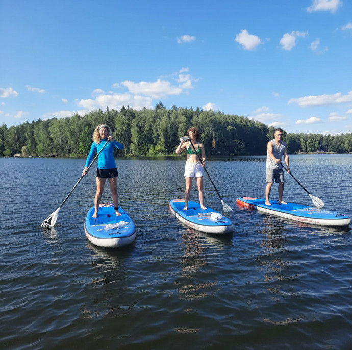Индивидуальное занятие на Сапах в Москве