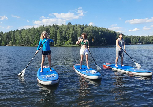 Индивидуальное занятие на Сапах в Москве