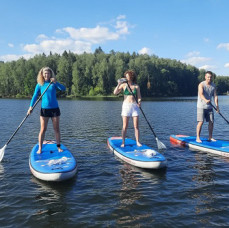 Индивидуальное занятие на Сапах в Москве
