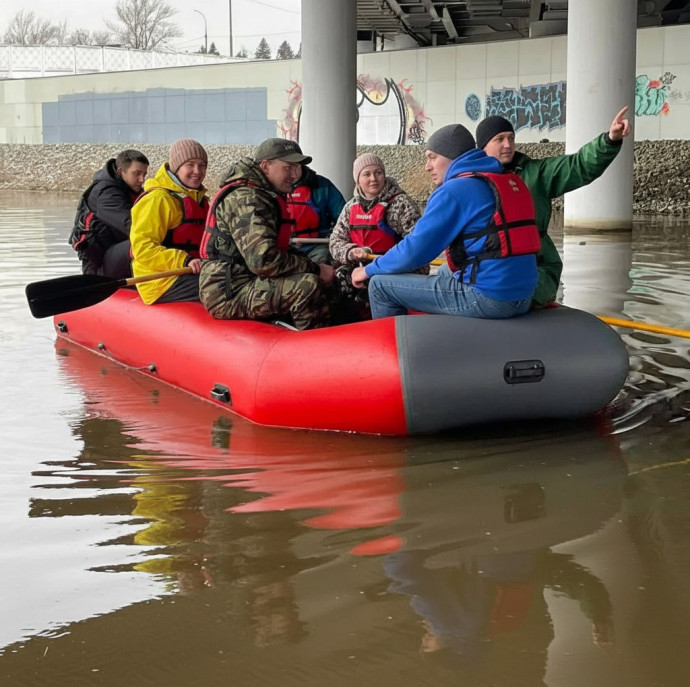 Рафтинг тренировка в Москве