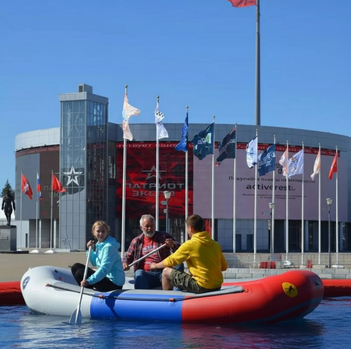 Рафтинг тренировка в Москве