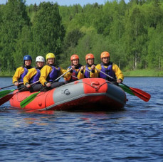 Рафтинг тренировка в Москве