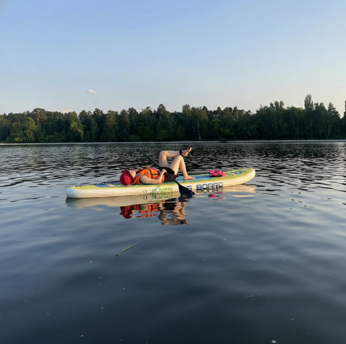 SUP прогулка в Москве