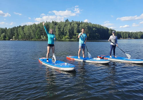 SUP прогулка для Продолжающих в Москве