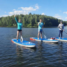 SUP прогулка для Продолжающих в Москве