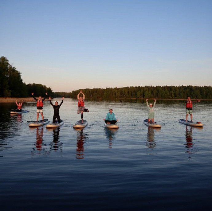 SUP прогулка для Продвинутых в Москве