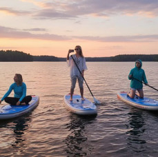 SUP прогулка для Продвинутых в Москве