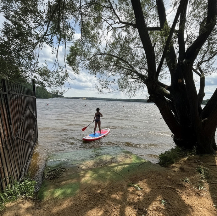 SUP прогулка Рассвет в Москве